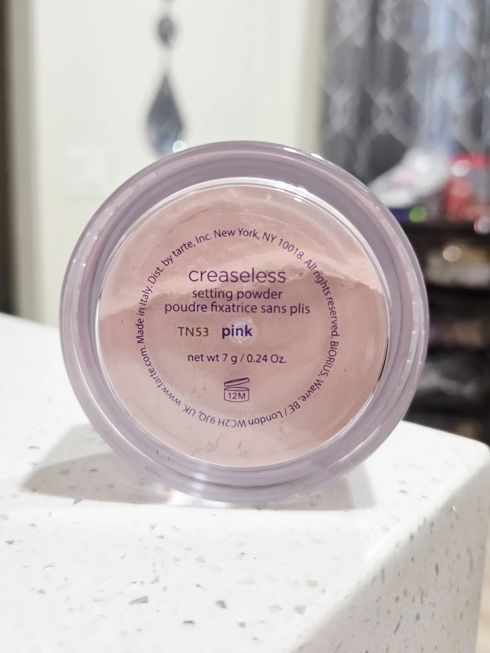 tarte Creaseless Setting Powder - Pink
